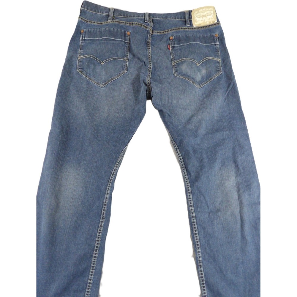 Levi's 569 Loose Straight Fit Jeans Men 40x32 Blue Denim Mid Rise Classic Casual